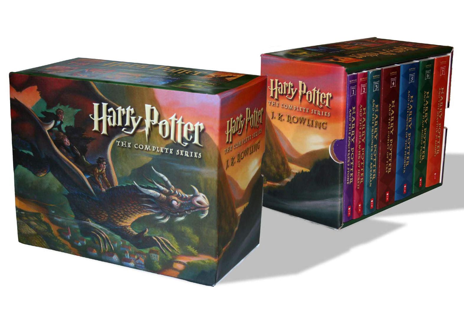 Harry Potter Paperback Books 1-7 Box Set for $33.86 Shipped
