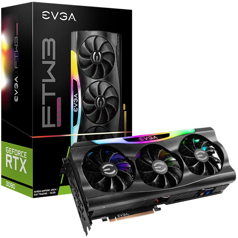 EVGA GeForce RTX 3090 FTW3 Ultra 24GB GDDR6X Graphics Card for $1699.99 Shipped