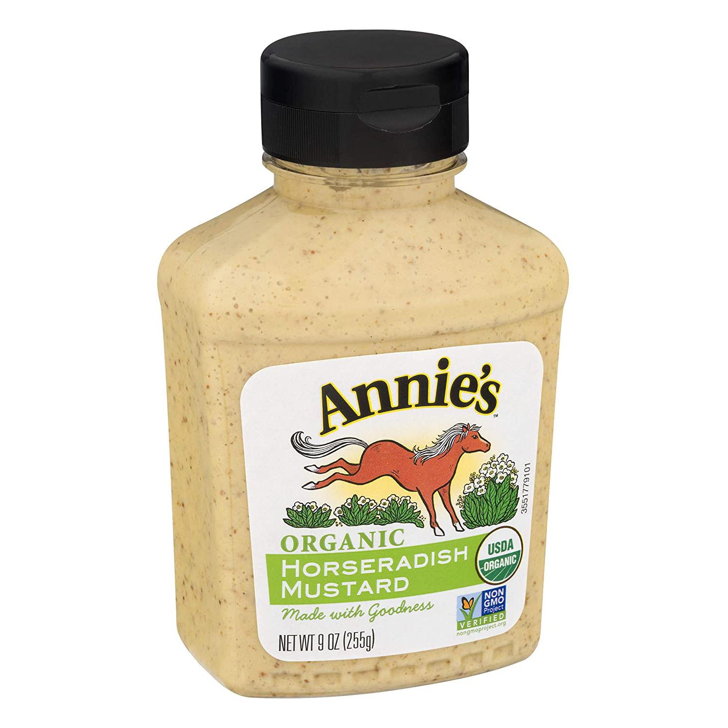 Annie\'s Organic Horseradish Mustard for $2.84 Shipped