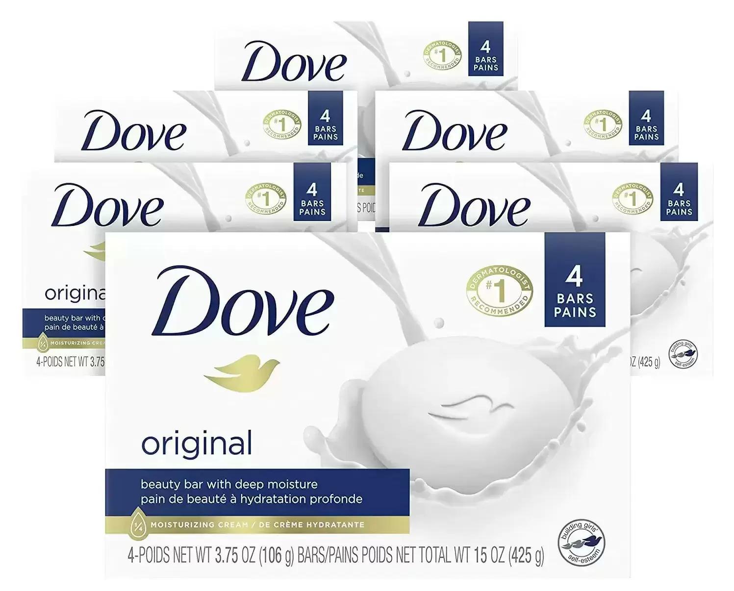 Dove Original Beauty Bar Soap 24 Pack for $16.29