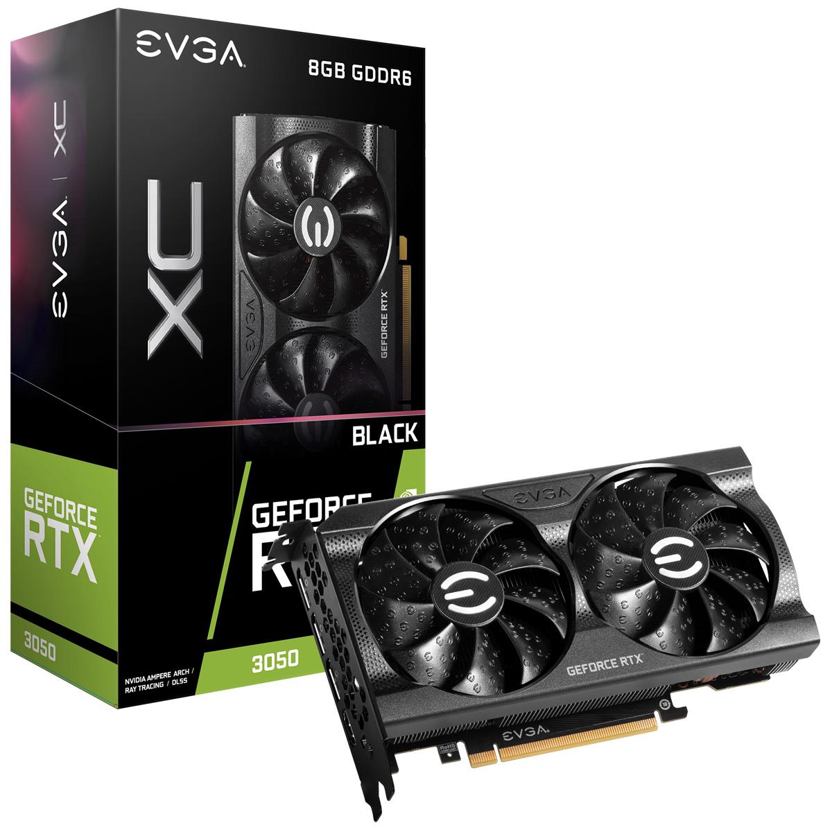 EVGA GeForce RTX 3050 XC 8GB GDDR6 Graphics Card for $249.99 Shipped