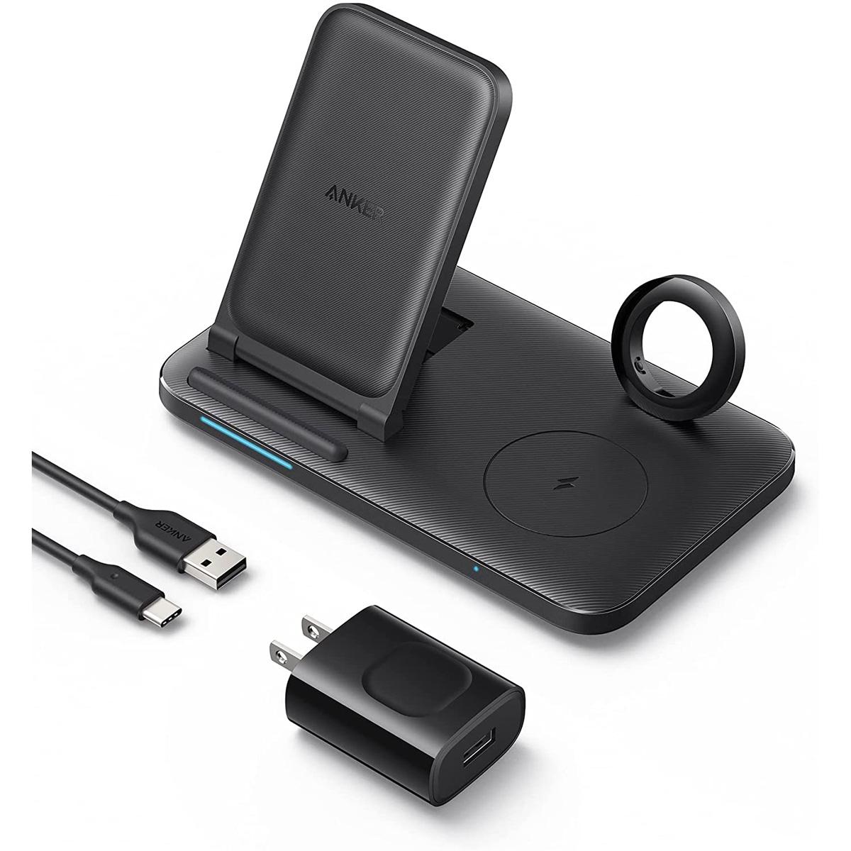 Anker Foldable 3-in-1 Wireless Charging Station for $25.49 Shipped