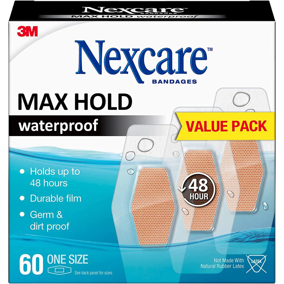 Nexcare Max Hold Waterproof Bandages Value Pack for $5.64 Shipped
