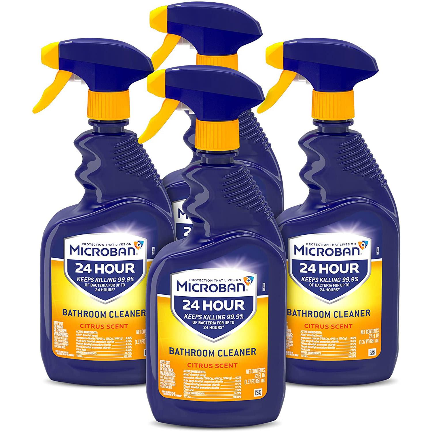 Microban Citrus Scent Bathroom Cleaner for $8.75 Shipped