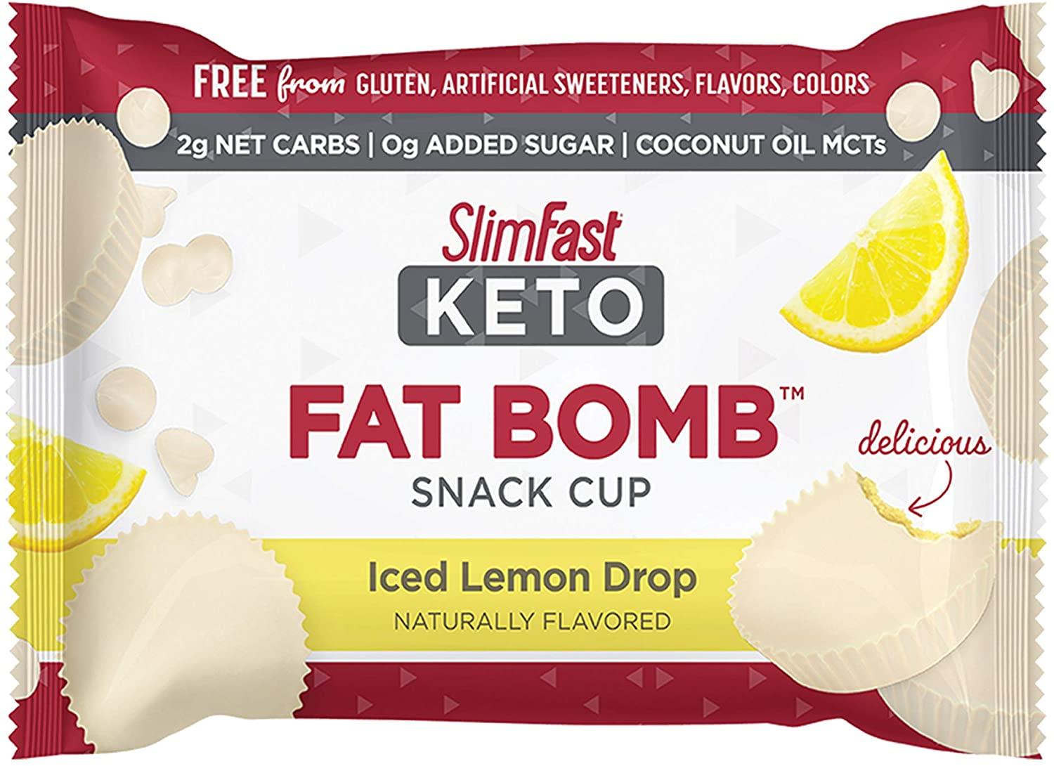 SlimFast Keto Fat Bomb Snacks for $5.84 Shipped
