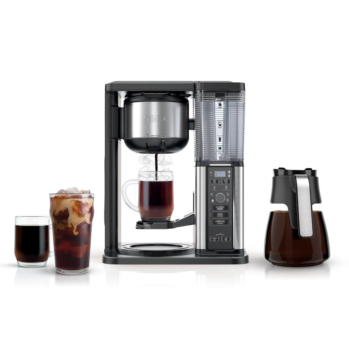 Ninja CM300 Hot and Iced 10 Cups Refurbished Coffee Maker for $69.99
