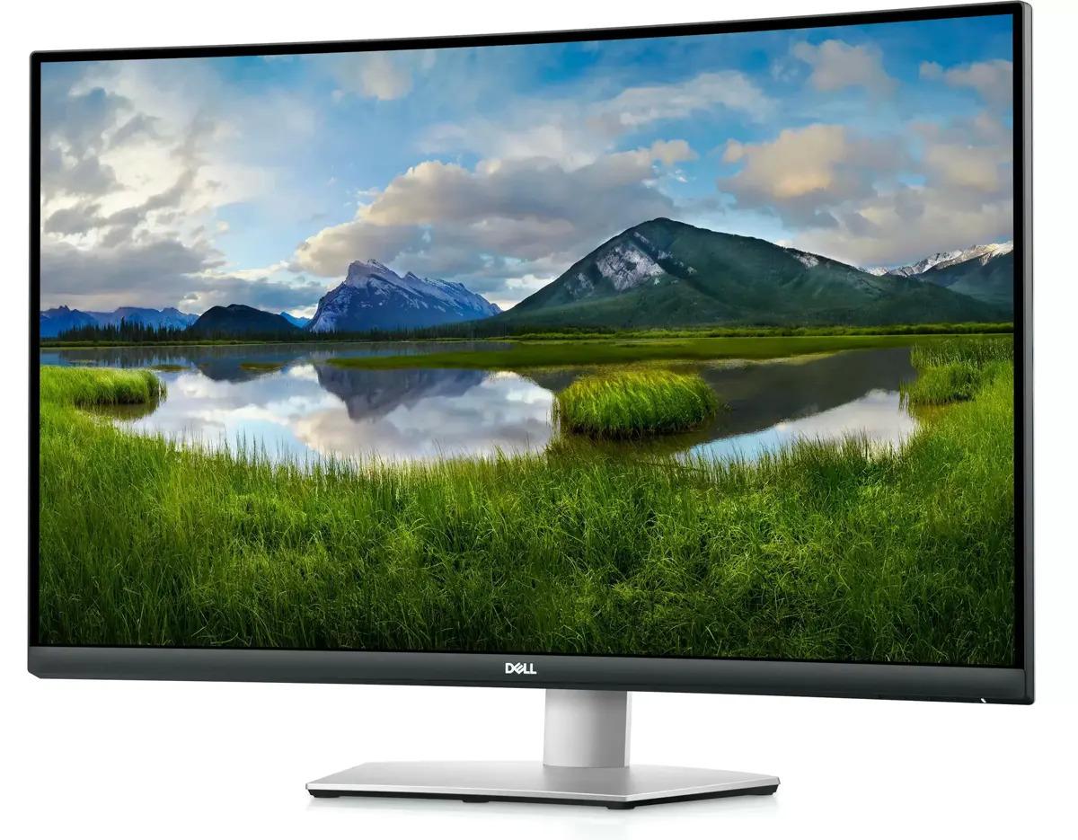 32in Dell S3221QS Curved 4K UHD VA Monitor with $100 Gift Card for $379.99 Shipped