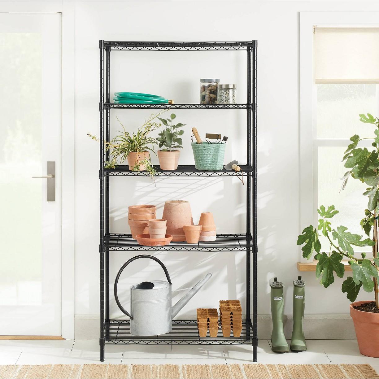 Brightroom 5-Tier 3ft Wire Rack Shelf for $49 Shipped