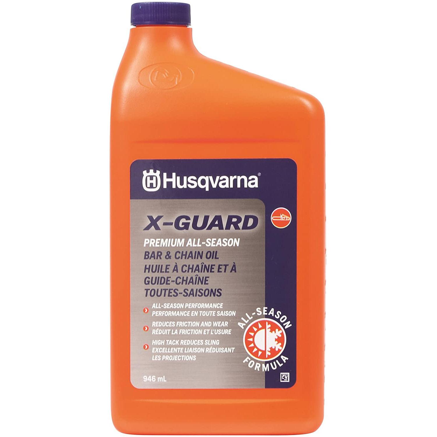 Husqvarna X-Guard Bar and Chain Oil for $4.38