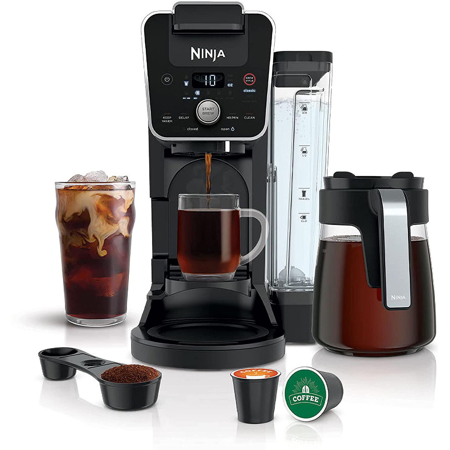 Ninja CFP201 DualBrew System 12-Cup Coffee Maker for $118.99 Shipped