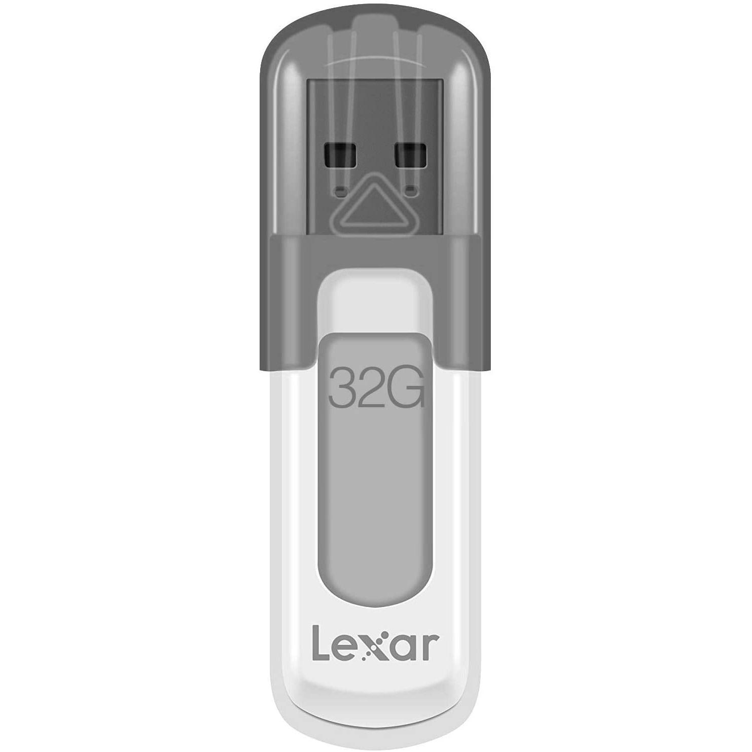 32GB Lexar JumpDrive V100 USB 3.0 Flash Drive for $4.50