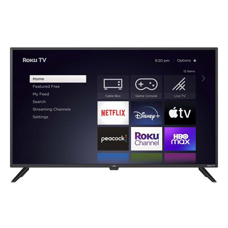 55in JVC LT-55MAW804 4K QLED Roku Smart TV for $248 Shipped