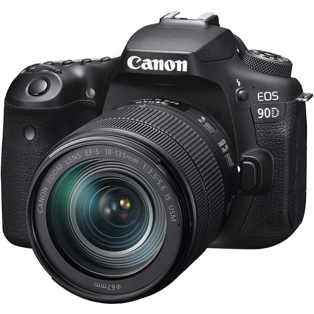 Canon EOS 90D EF-S 18-135mm f3.5 IS Kit Refurb Digital Camera for $999.99 Shipped