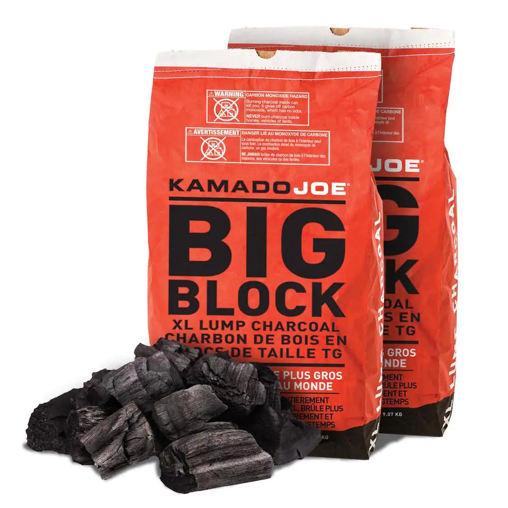 40lbs Kamado Joe Big Block XL Lump Charcoal for $41.98