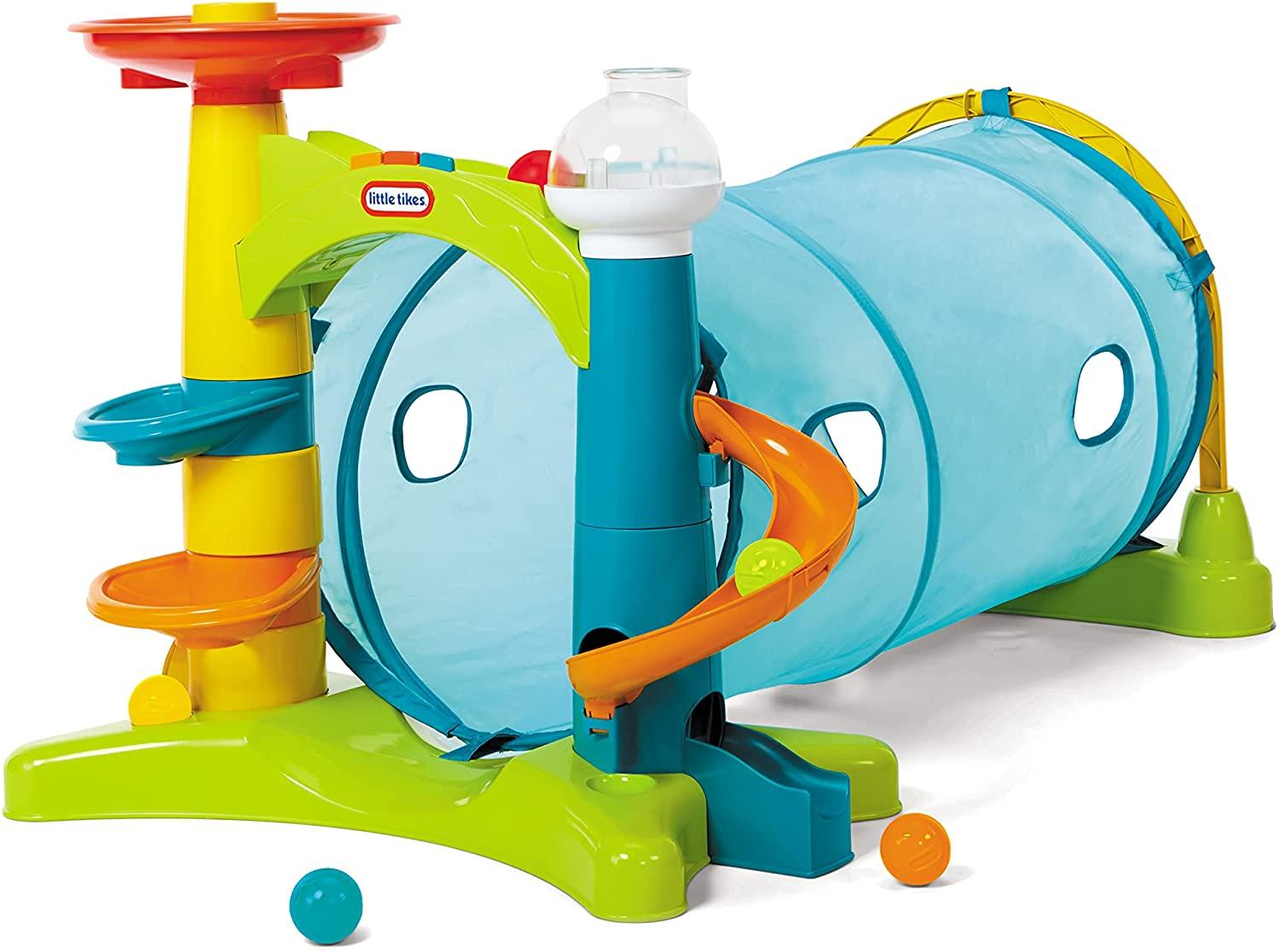 Little Tikes Learn and Play 2-in-1 Activity Tunnel with Ball Drop Game for $24.74