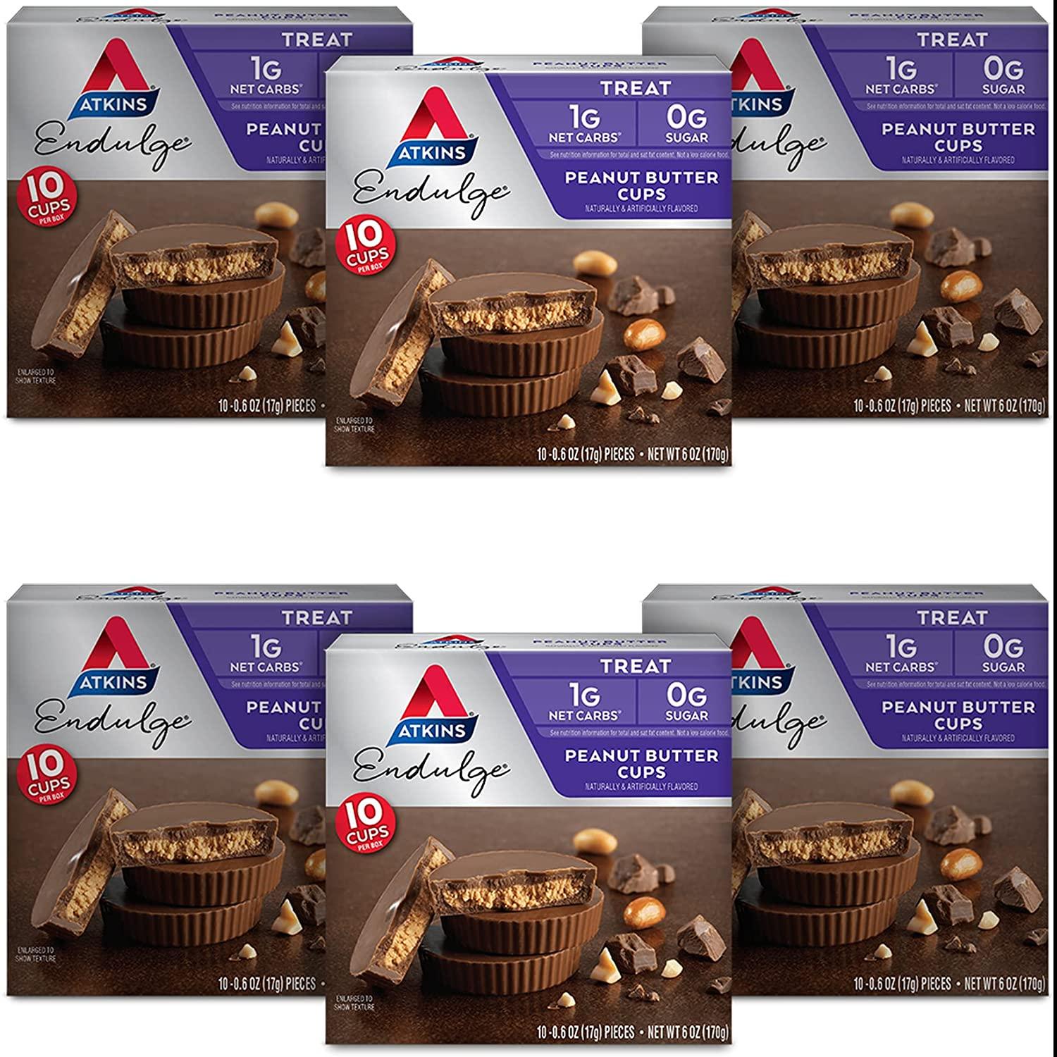 60 Atkins Endulge Treat Peanut Butter Cups for $12.39 Shipped