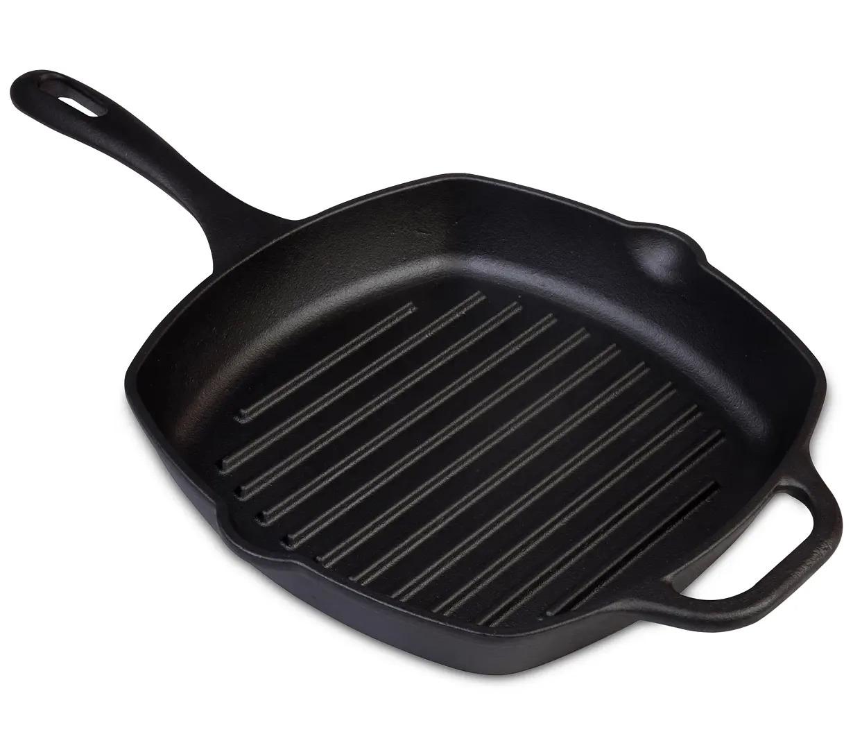 Victoria Cast Iron Deep Grill Pan for $13.99