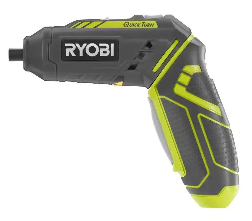 Ryobi 4-Volt QuickTurn Lithium-Ion Cordless Screwdriver Kit for $24.97 Shipped