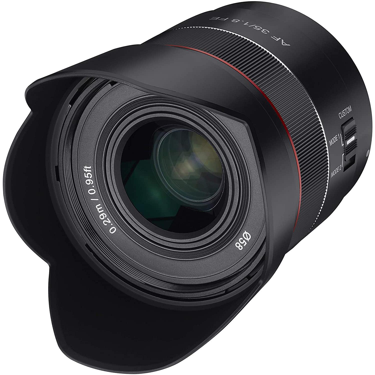 Sony E Mount Rokinon 35mm F1.8 Lens for $263.20 Shipped