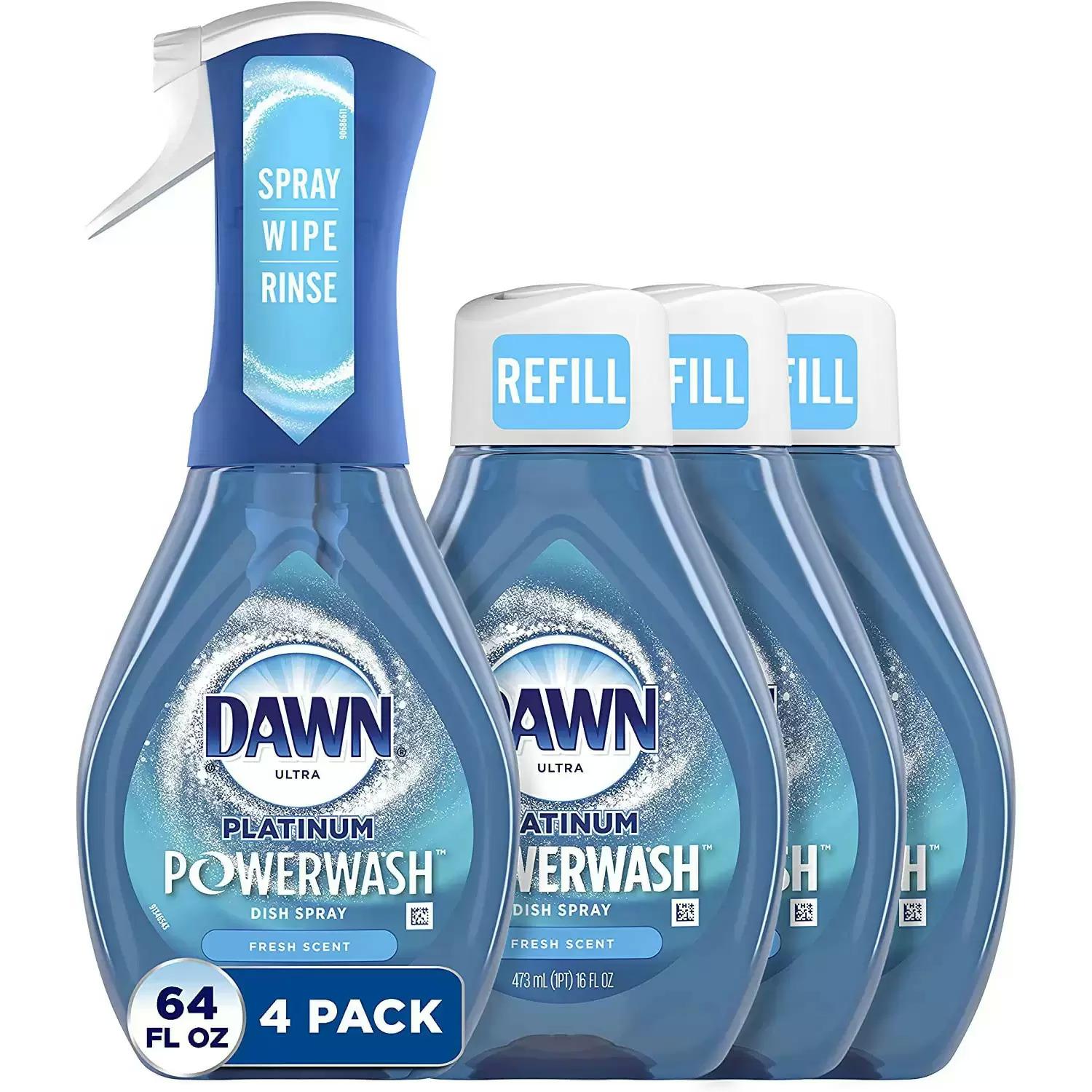 Dawn Platinum Powerwash Dish Spray Dish Soap for $12.54 Shipped
