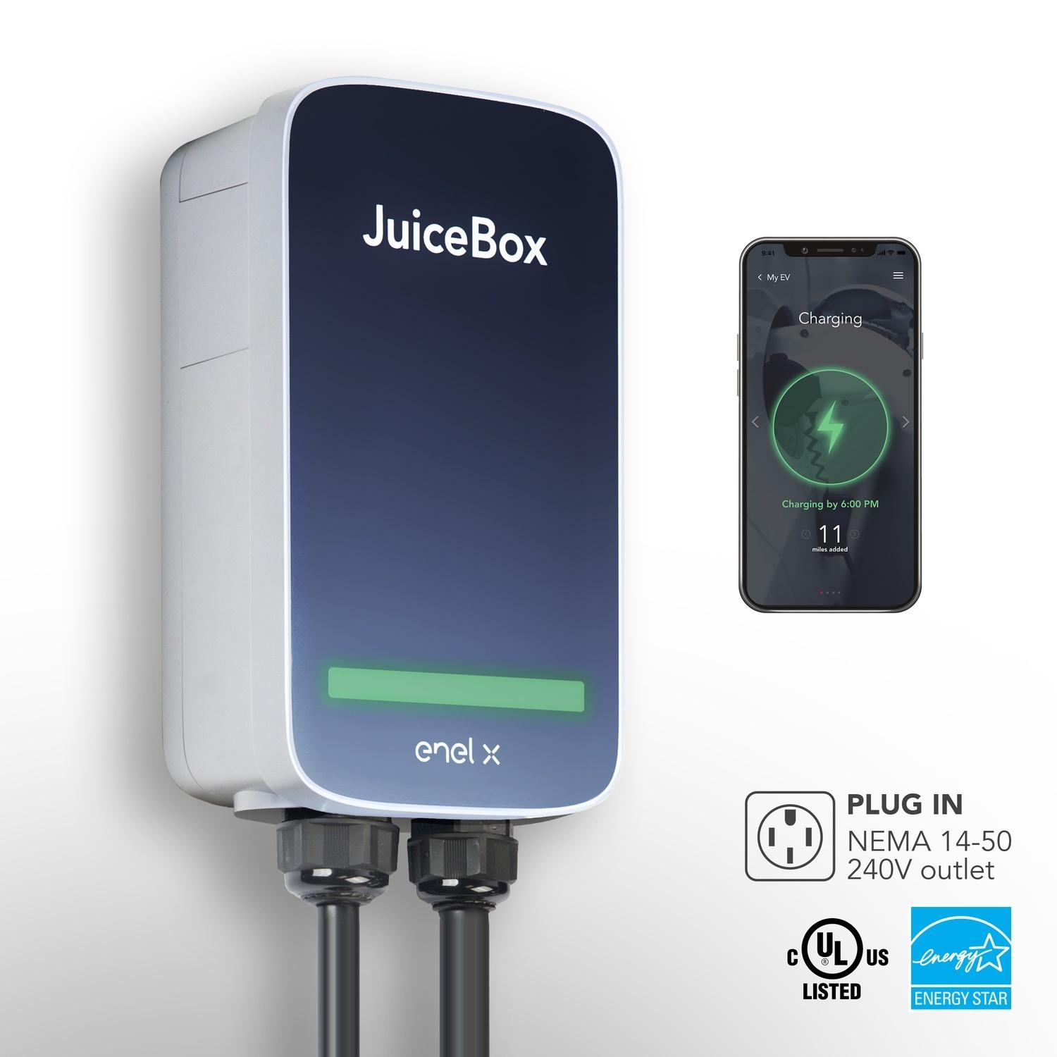 JuiceBox 32 Amp WiFi-Enabled Smart Level 2 EV Charging Station for $479 Shipped
