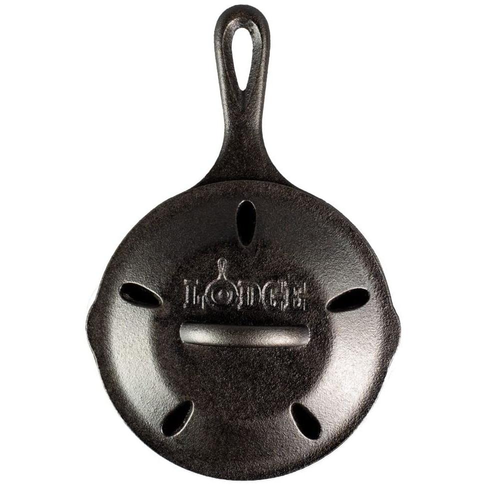 Lodge 6.5in Cast Iron Seasoned Smoker Skillet for $19.90