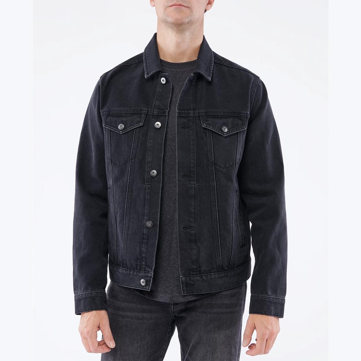 Lazer Men's Denim Trucker Jacket for $14.96