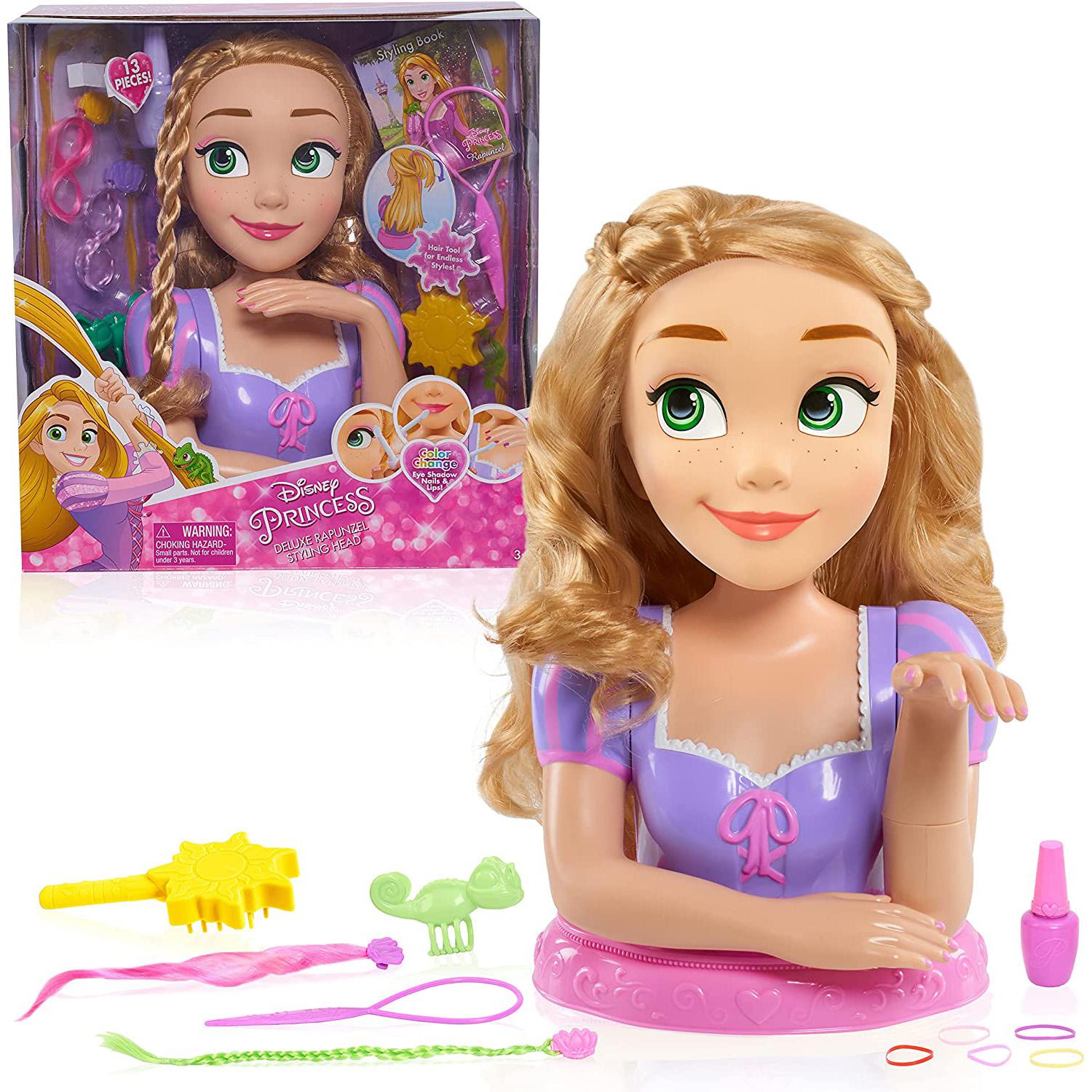 Disney Princess Deluxe Rapunzel Styling Head for $13.47