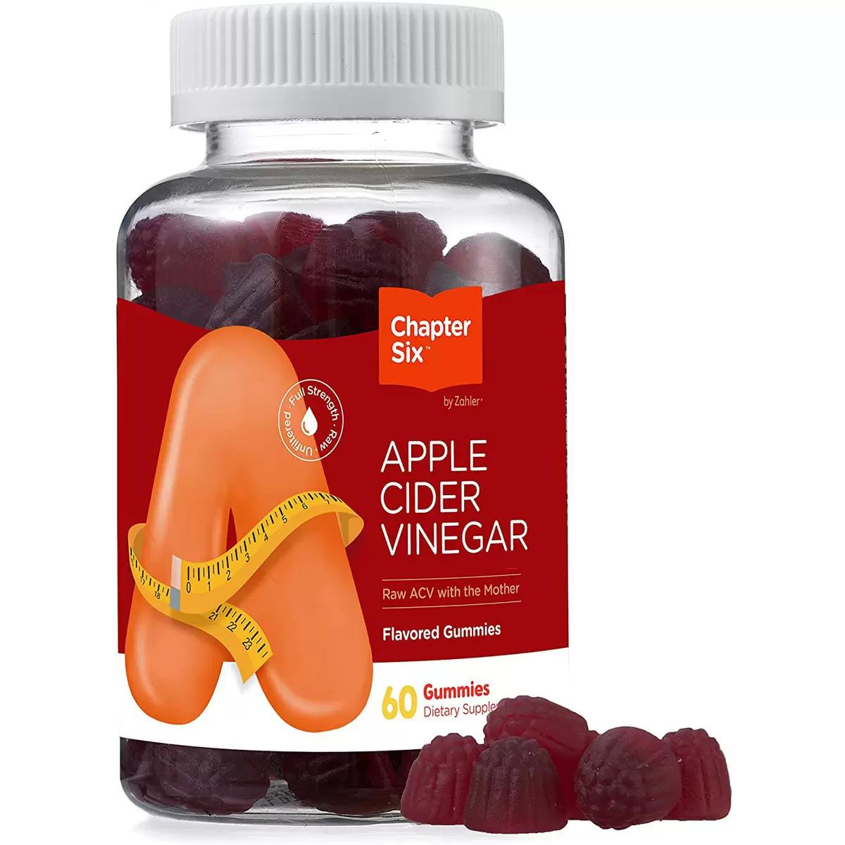 Chapter Six Apple Cider Vinegar Gummies 60 Pack for $4.47 Shipped