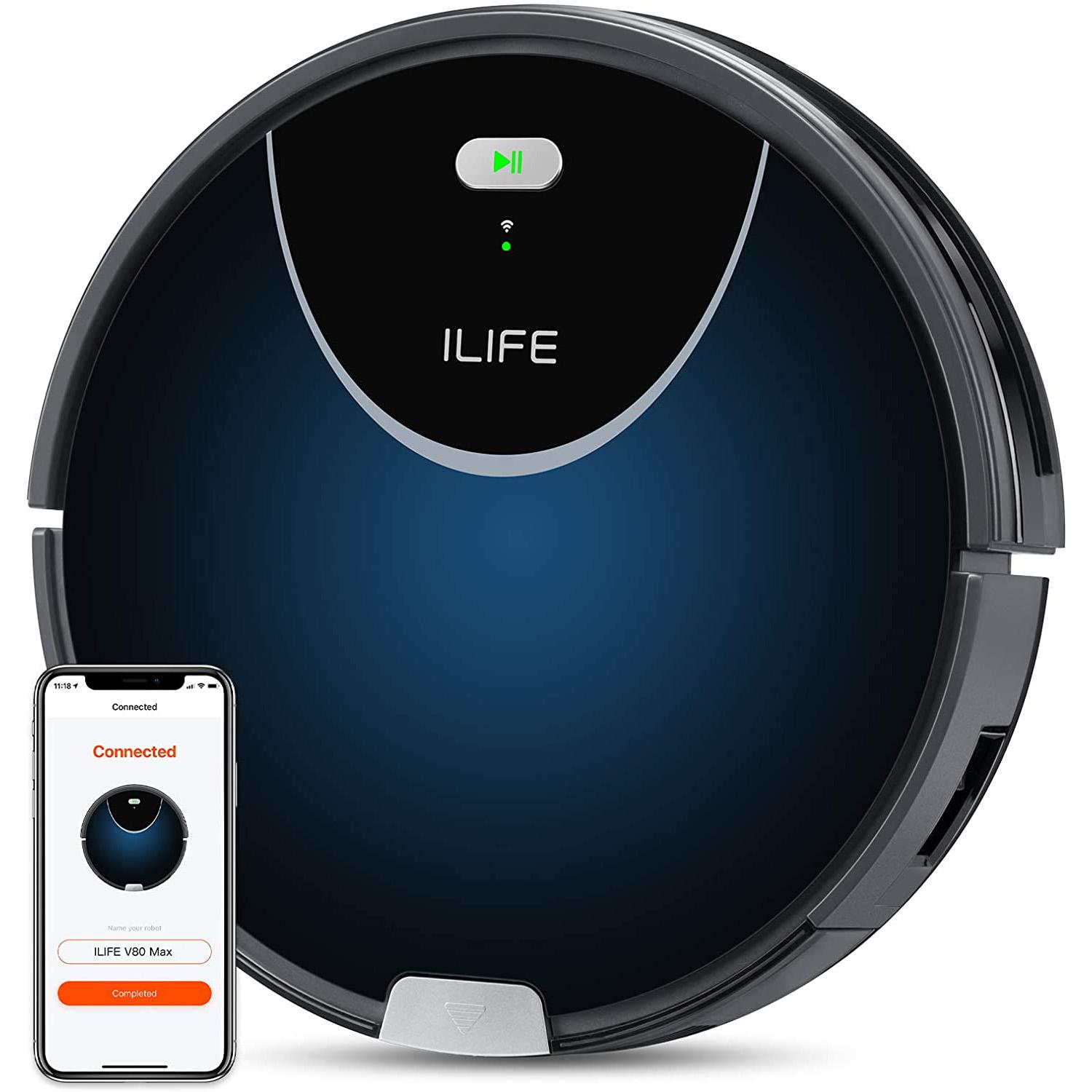 ILIFE V80 Max Wifi Robot Vacuum Cleaner for $169.99 Shipped