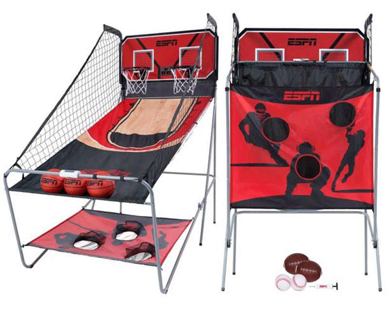 ESPN 3 In 1 Arcade Basketball Baseball Football Game for $39.97 Shipped