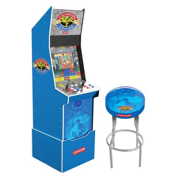 Arcade1UP Street Fighter II Big Blue Arcade Machine for $499 Shipped