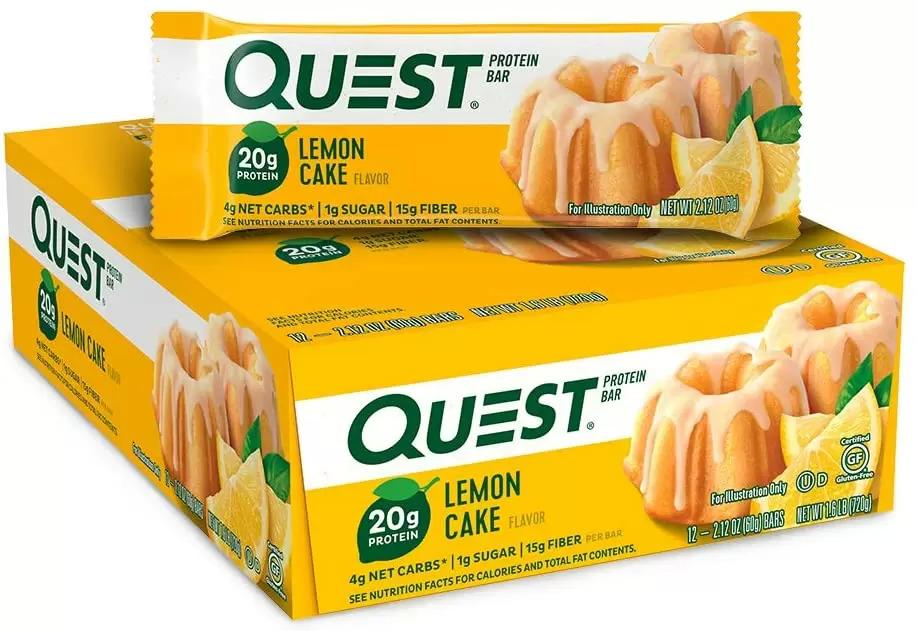 Quest Nutrition Lemon Cake Protein Bar 12 Pack for $15.79 Shipped