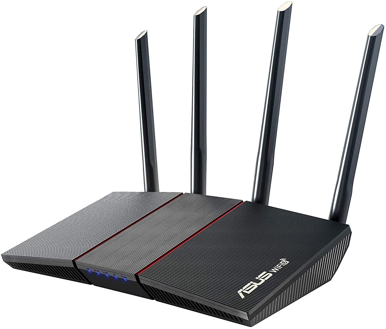 ASUS RT-AX55 AX1800 Dual Band WiFi 6 MU-MIMO Gigabit Router for $72.99 Shipped