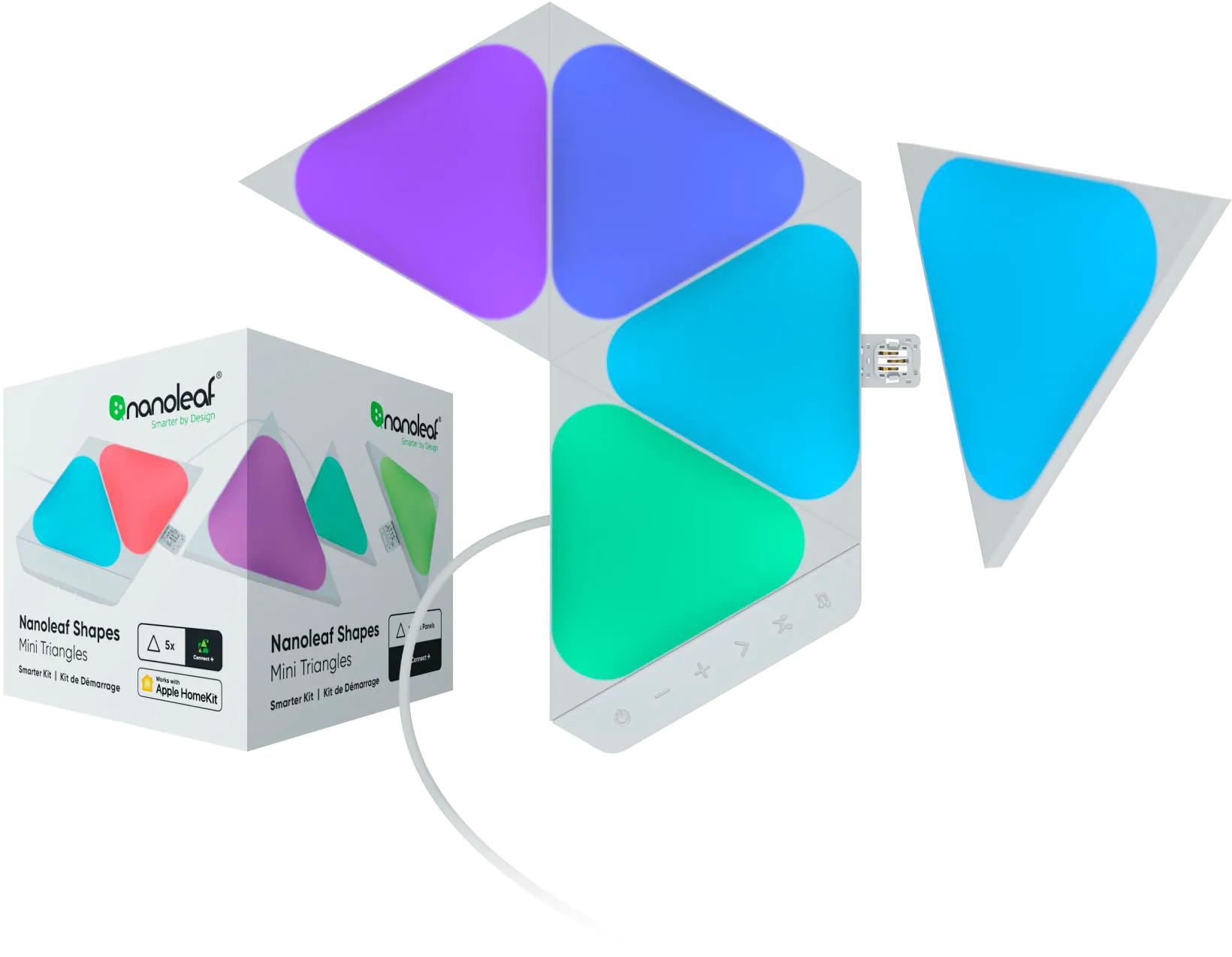 Nanoleaf Shapes Mini Triangles Smarter Kit for $49.99 Shipped