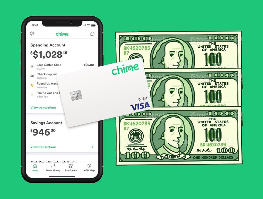 Free $300 For Opening a Chime Account with Direct Deposit