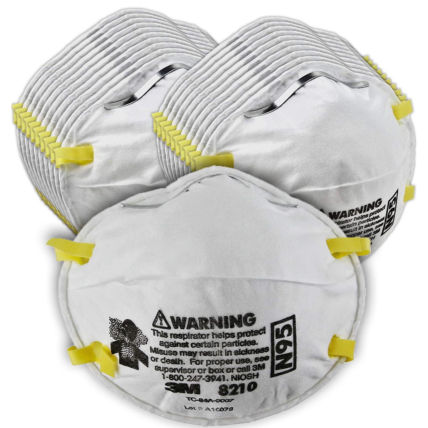 20 3M N95 Personal Protective Equipment Particulate Respirator for $11.55