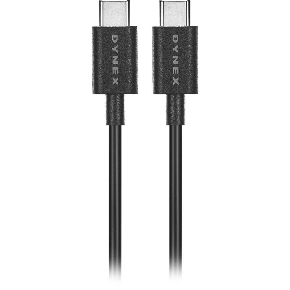 3ft Dynex USB Type C-to-USB Type C Cable for $2.99