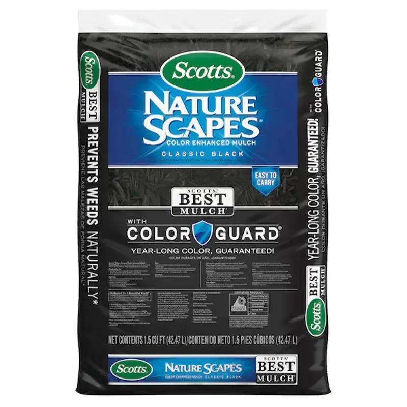 Scotts Nature Scapes Color Enhanced Mulch for $2