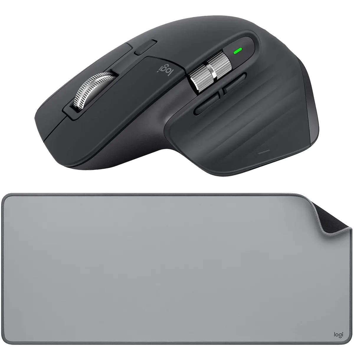 Logitech MX Master 3 Advanced Laser Mouse with Studio Desk Mat for $74.99 Shipped