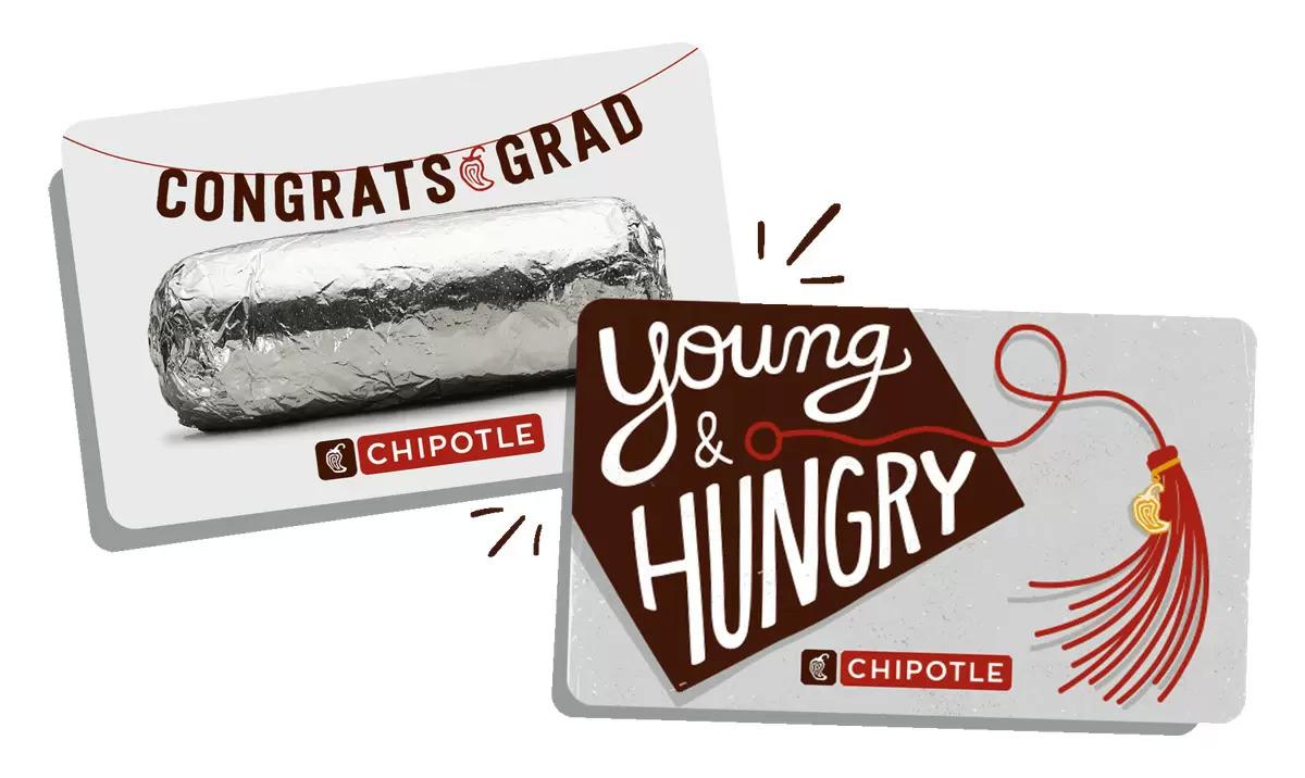 Chipotle BOGO Buy One Get One Free with a $30 Gift Card Purchase
