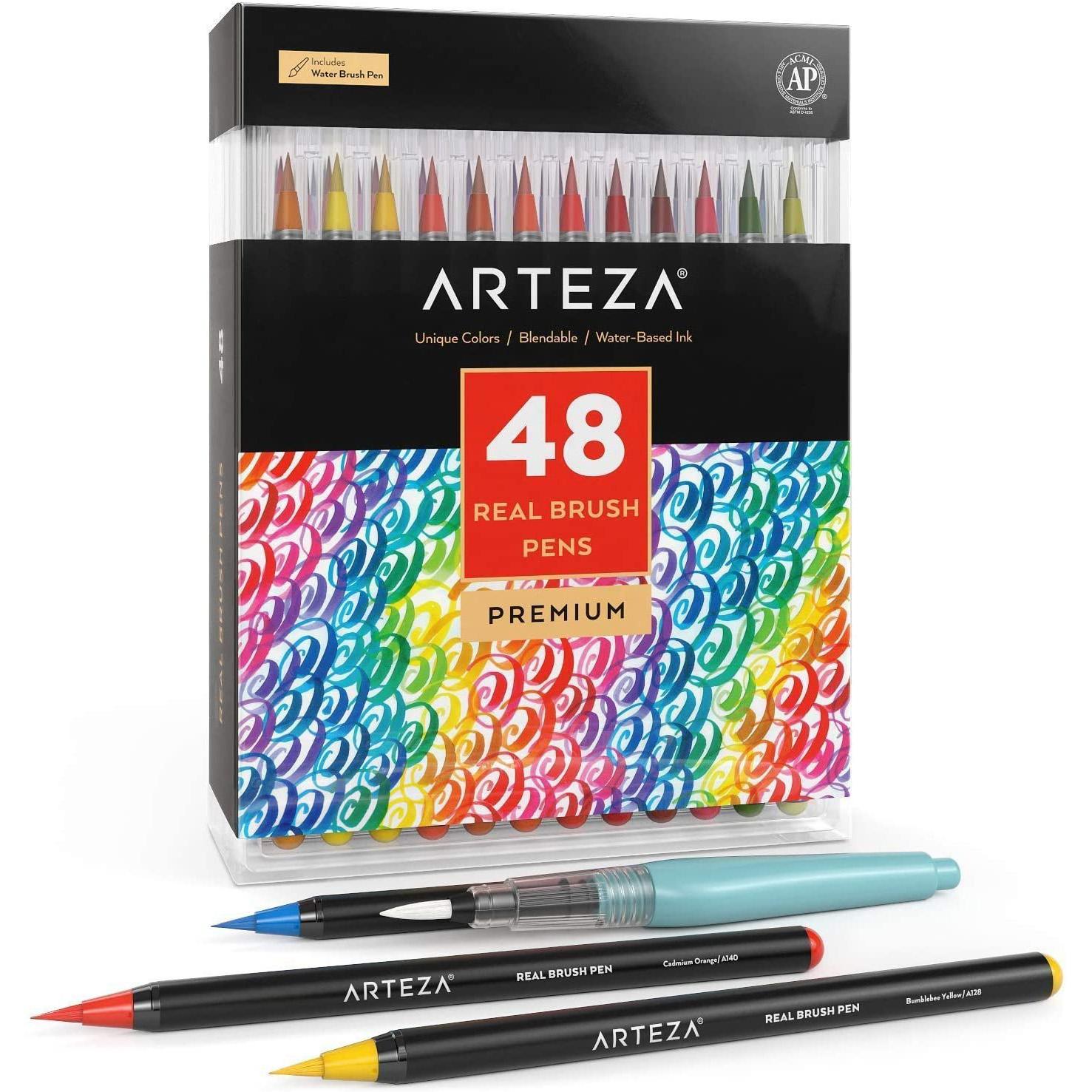 Arteza Real Brush 48 Colors Pens for $27.99 Shipped