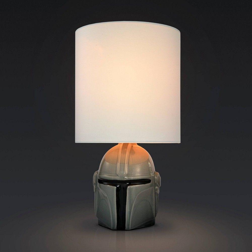 Star Wars The Mandalorian Din Djarin Ceramic Helmet Desk Lamp for $19.99