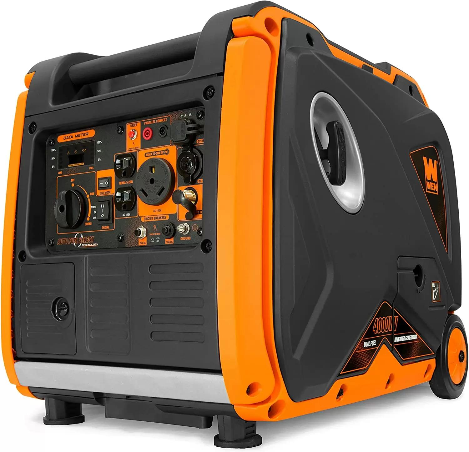WEN DF400i 4000W Dual Fuel Electric Start Inverter Generator for $659 Shipped