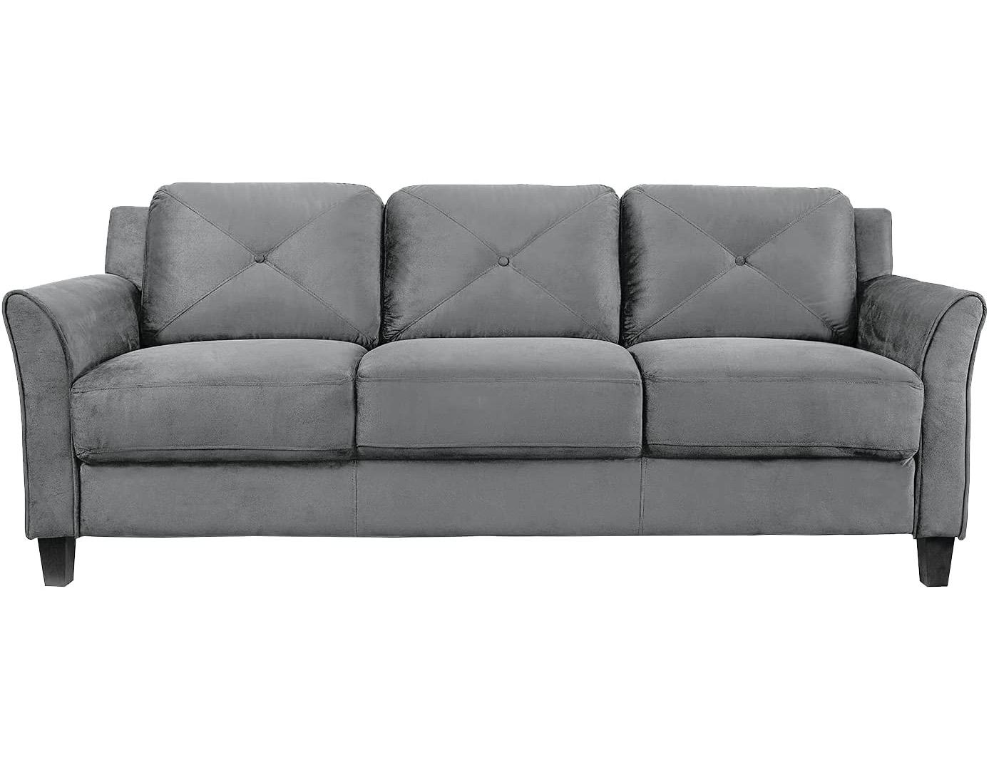 Lifestyle Solutions Collection Grayson Micro Fabric Sofa for $224.64 Shipped