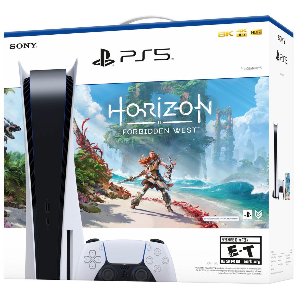 Sony PlayStation 5 Horizon Forbidden West Console Bundle for $549.99 Shipped