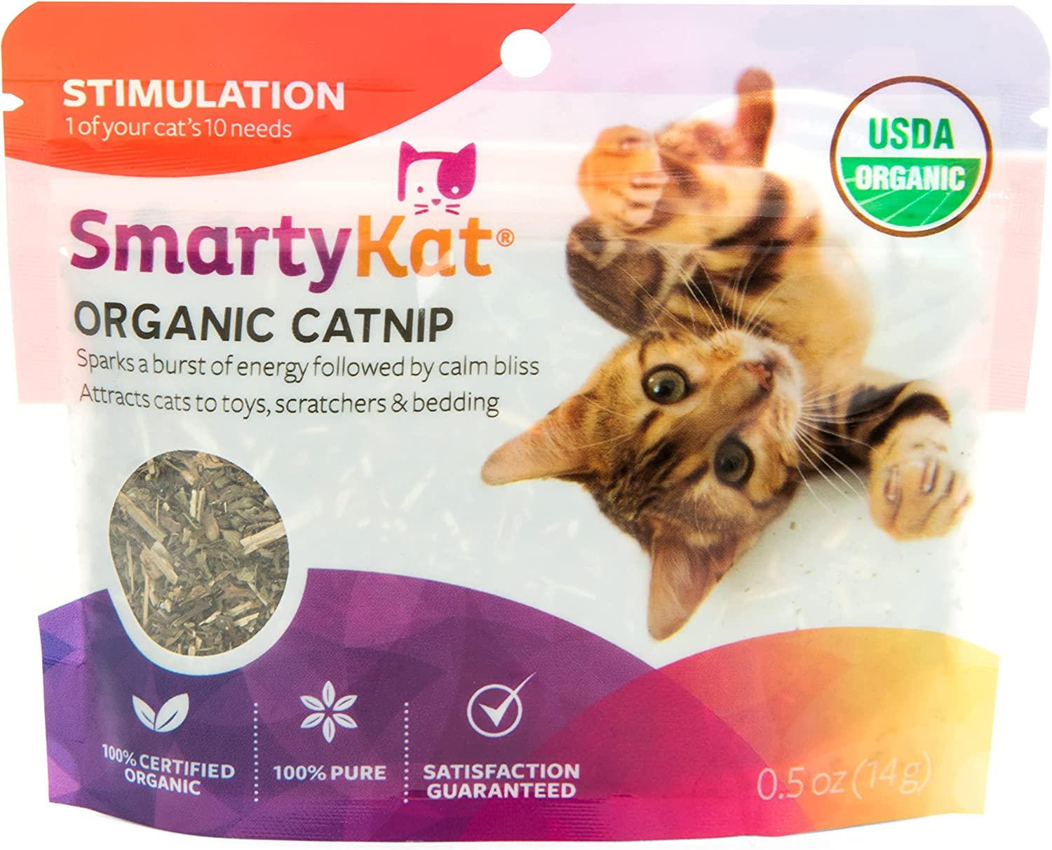 SmartyKat Organic Catnip for $1.07