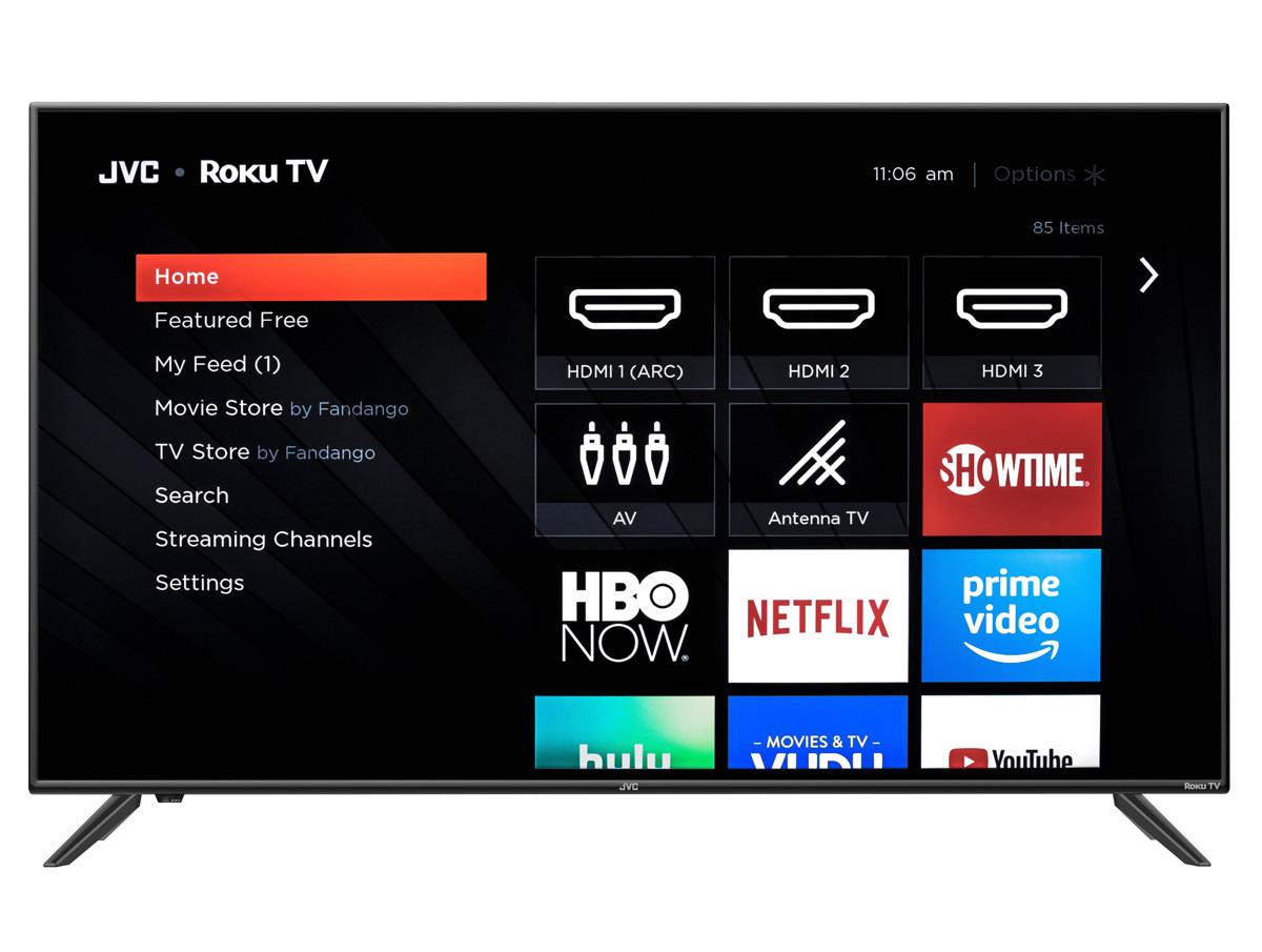 JBC 50in 4K UHD 2160p HDR Roku Smart LED TV for $198 Shipped