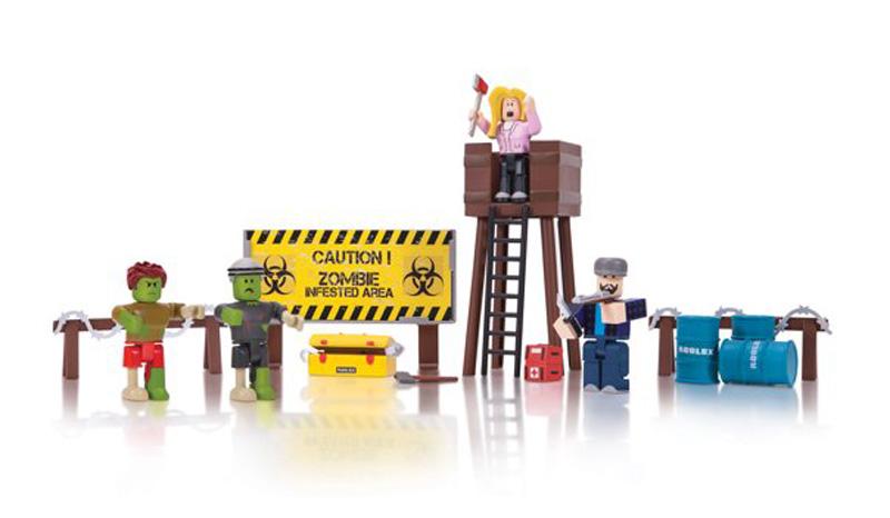 Roblox Action Collection Zombie Attack Playset for $10