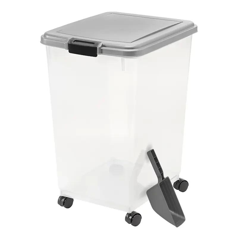 Iris X-Large Chrome Rolling Tote with Latching Lid for $16.67